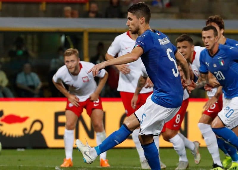 الفوز الأول اللقاء بولندا وإيطاليا في دوري الأمم الأوروبية