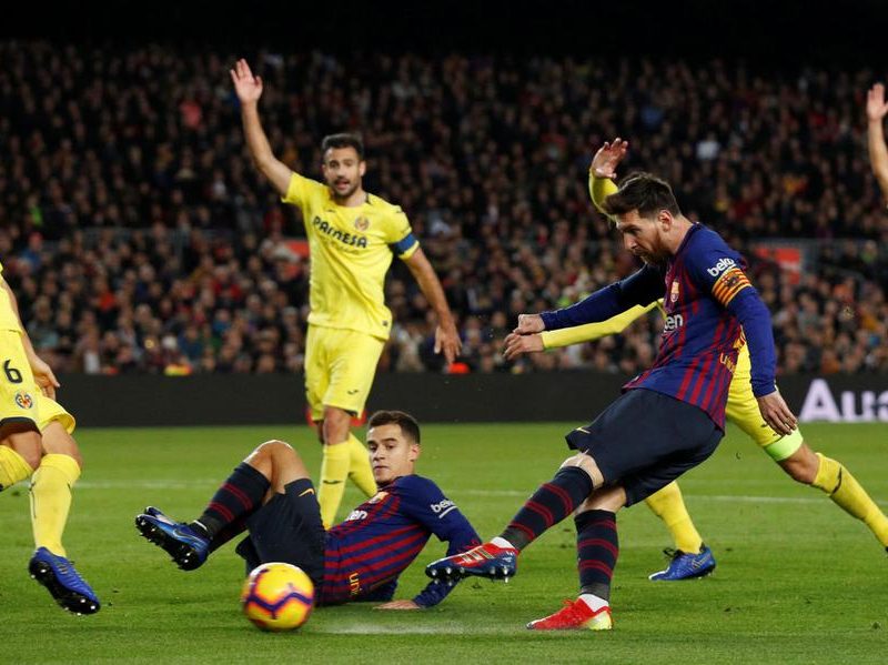 ملخص مباراة برشلونة وفياريال الآن في إطار الجولة 30 من الدوري الإسباني 2019-2019