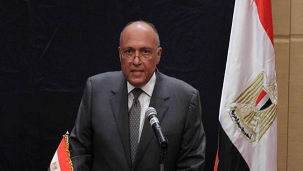 وزير الخارجية المصري سامح شكري يتلقي اتصالا من وزير خارجية جنوب افريقيا