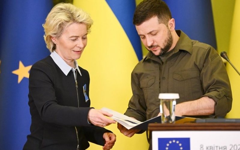 أوكرانيا توقع مذكرة مع الاتحاد الأوروبي لدعم اقتصادها بـ18 مليار يورو . الجمال نيوز