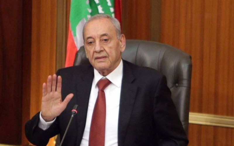 رئيس البرلمان اللبناني يُطالب بعقد جلسة لانتخاب رئيس للجمهورية . الجمال نيوز
