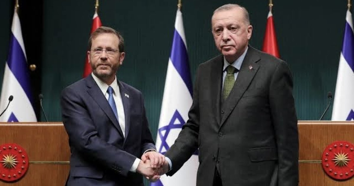 هرتسوغ يدعو أردوغان لزيارة إسرائيل: ستسهم في تعميق التعاون بين بلدينا . الجمال نيوز