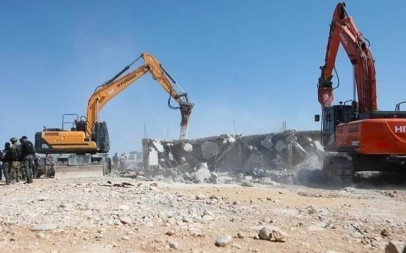 السلطات الإسرائيلية تهدم منازل فلسطينية في الضفة الغربية والقدس . الجمال نيوز