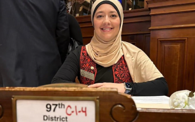 “رواء رمان” أول أمريكية من أصول فلسطينية في برلمان ولاية جورجيا . الجمال نيوز