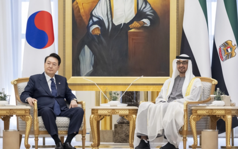 الإمارات وكوريا الجنوبية ترفعان مستوى علاقاتهما الاستراتيجية . الجمال نيوز